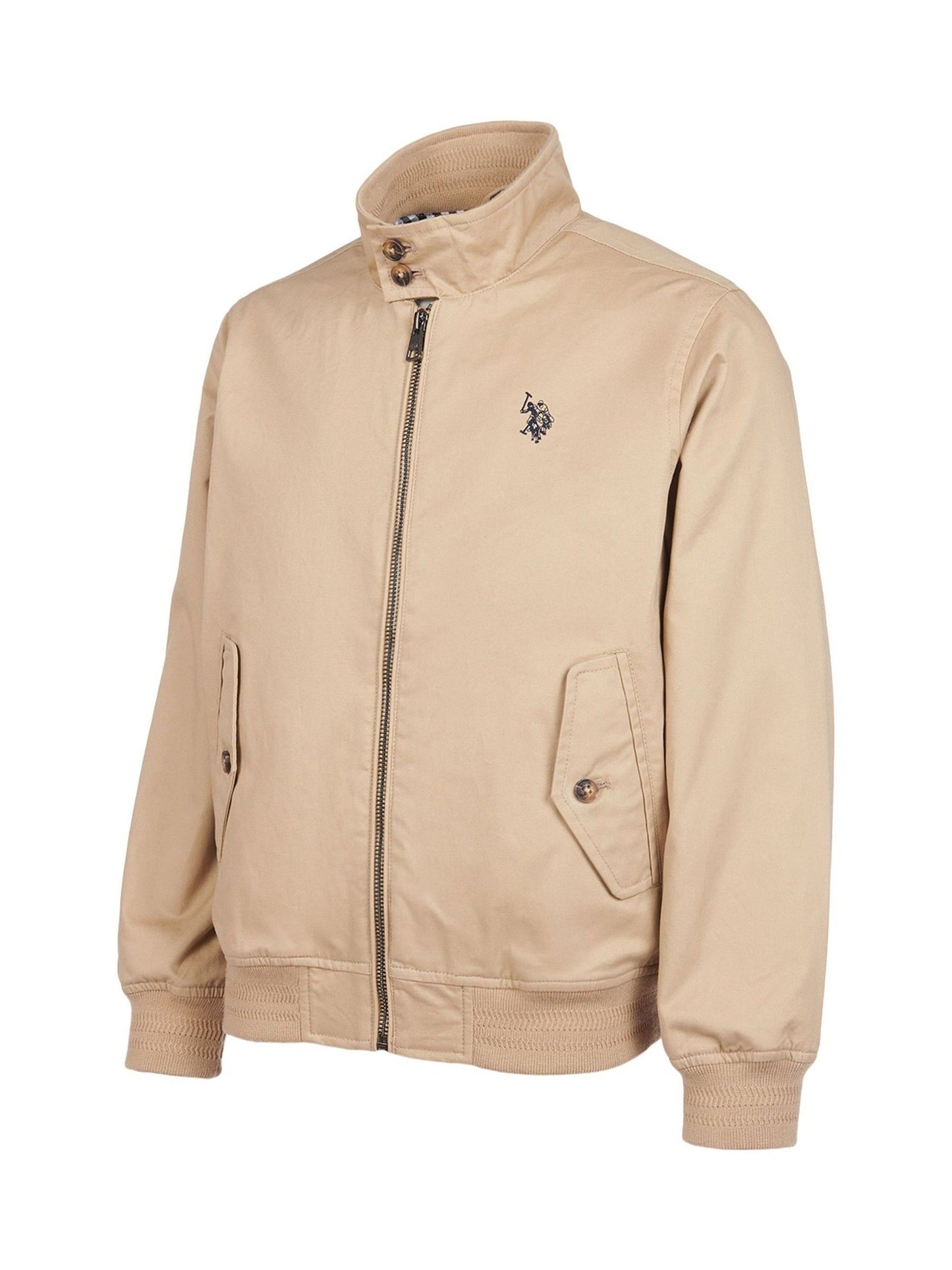 Dsiney Kidz - U.S. Polo Assn. Brown Twill Harrington Jacket image 7