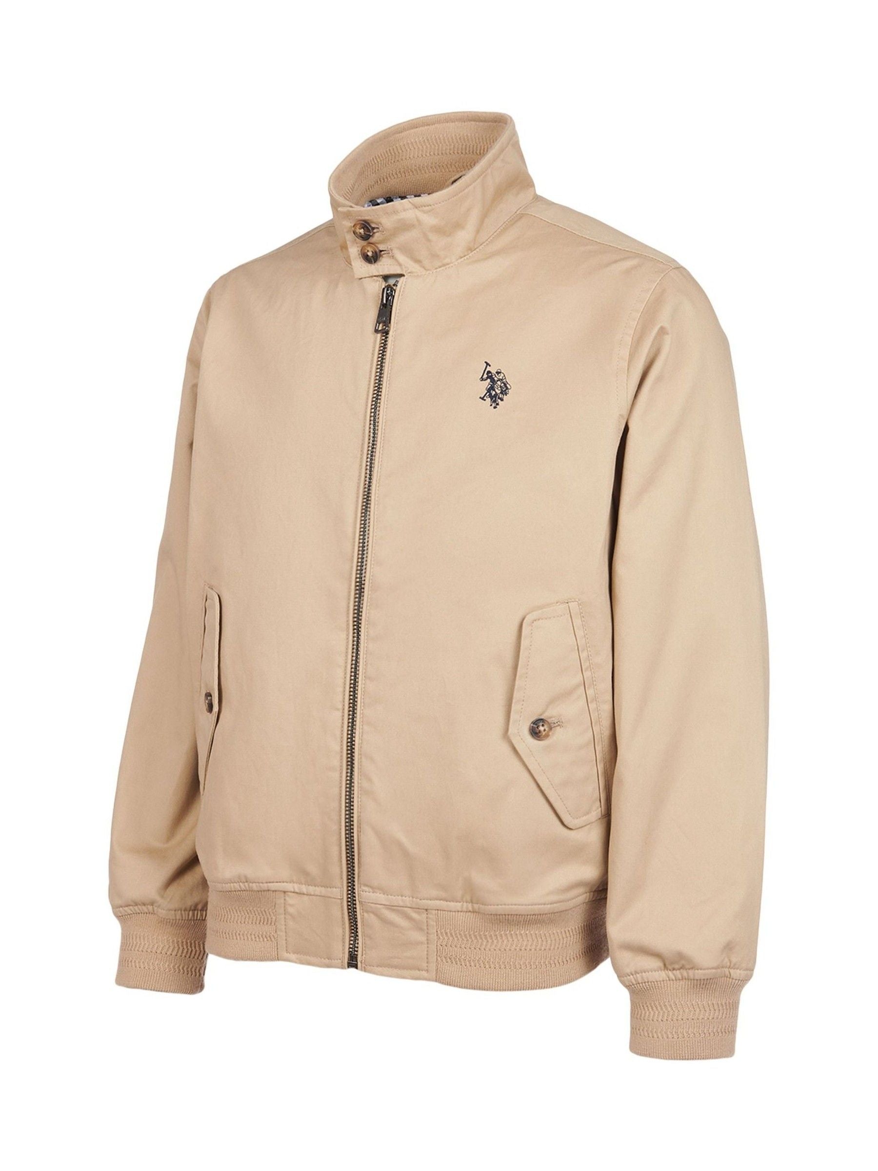 Dsiney Kidz - U.S. Polo Assn. Brown Twill Harrington Jacket image 7