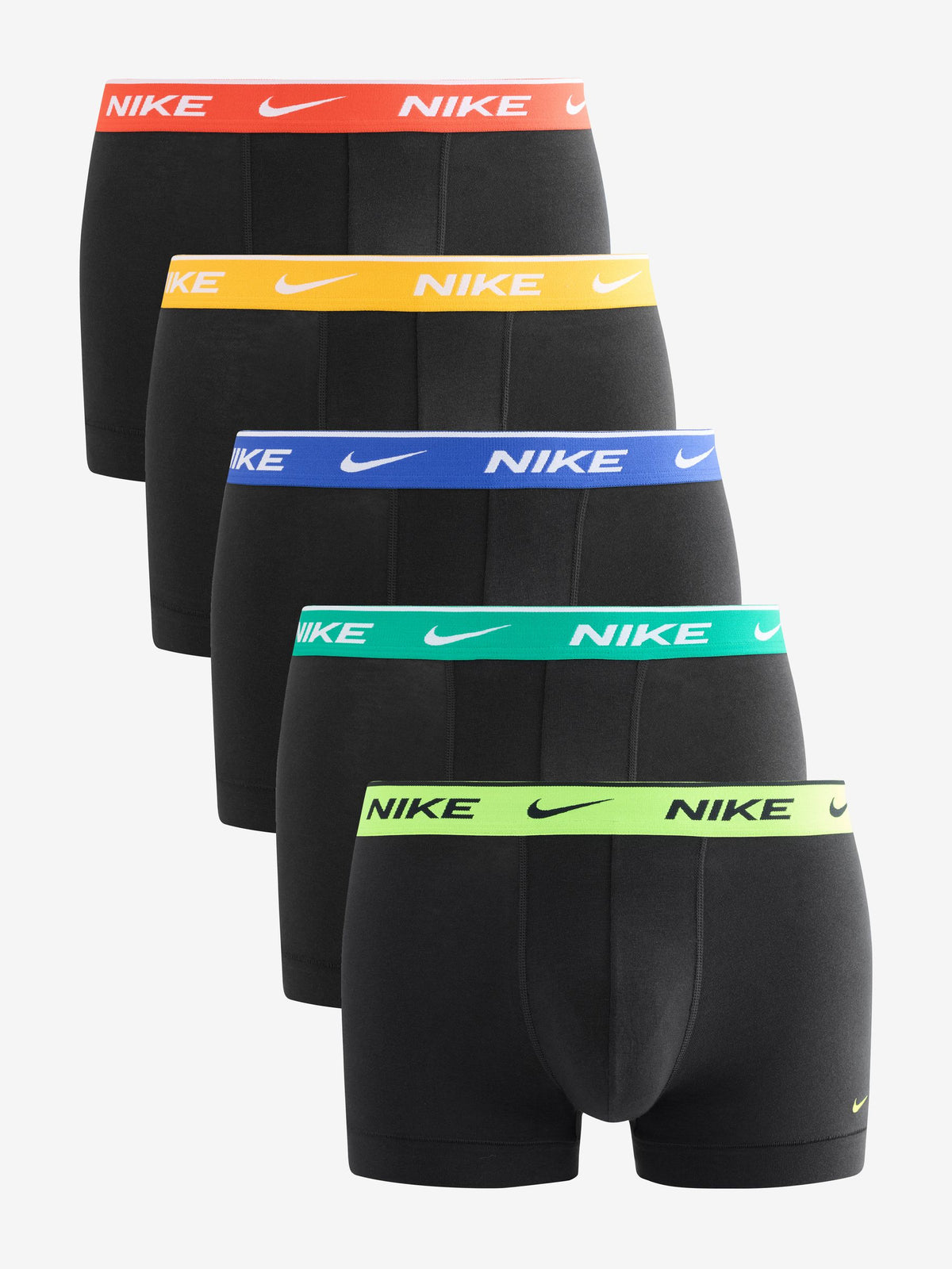 Dsiney Kidz - Nike Black Essential Cotton Boxer Trunks 5 Pack image 1