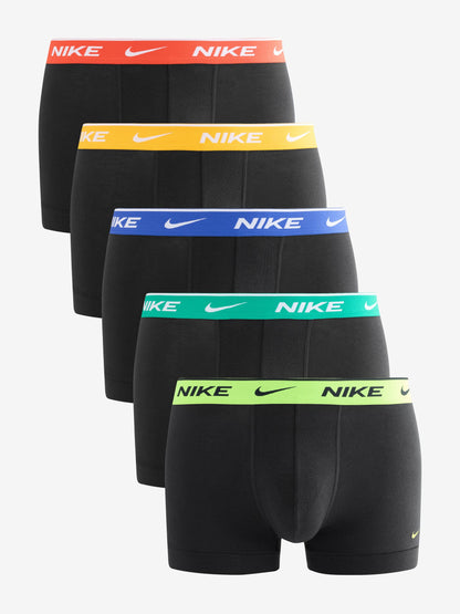 Dsiney Kidz - Nike Black Essential Cotton Boxer Trunks 5 Pack image 1