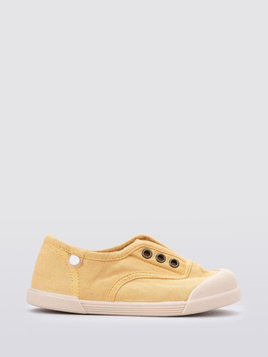Igor Yellow Lona Canvas Plimsolls Shoes image 1