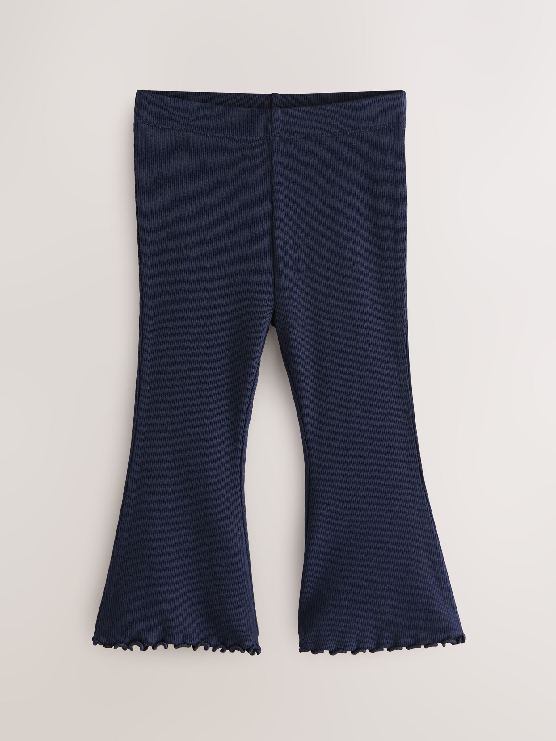 Multi Ribbed Flare Leggings 5 Pack (3mths-7yrs) image 3