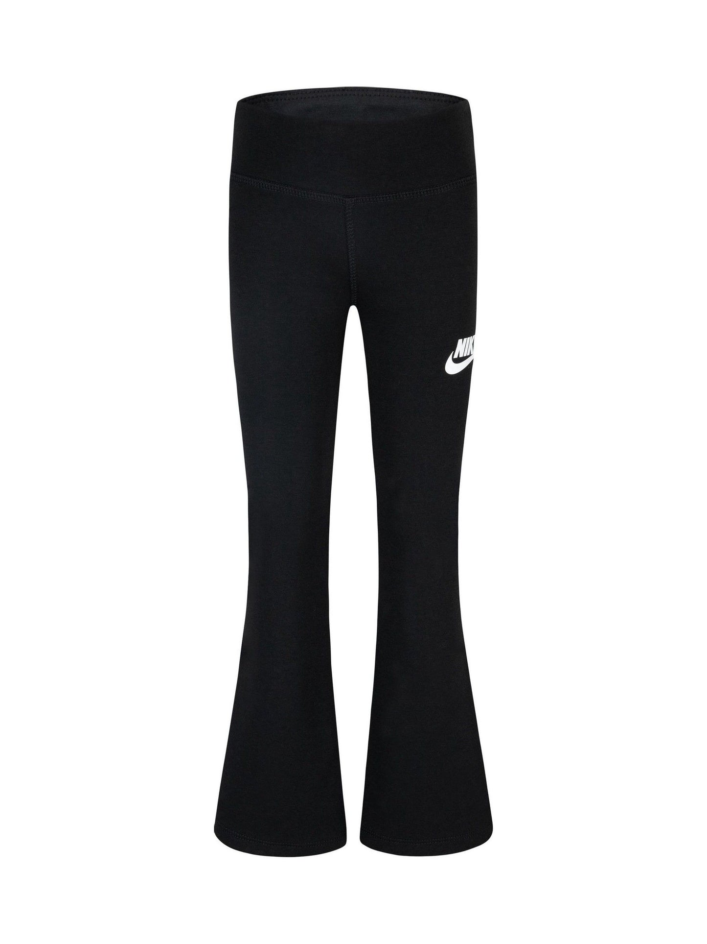 Nike Black Little Kids LBR Flared Leggings image 1