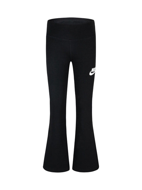 Nike Black Little Kids LBR Flared Leggings image 1