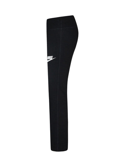 Nike Black Little Kids LBR Flared Leggings image 3