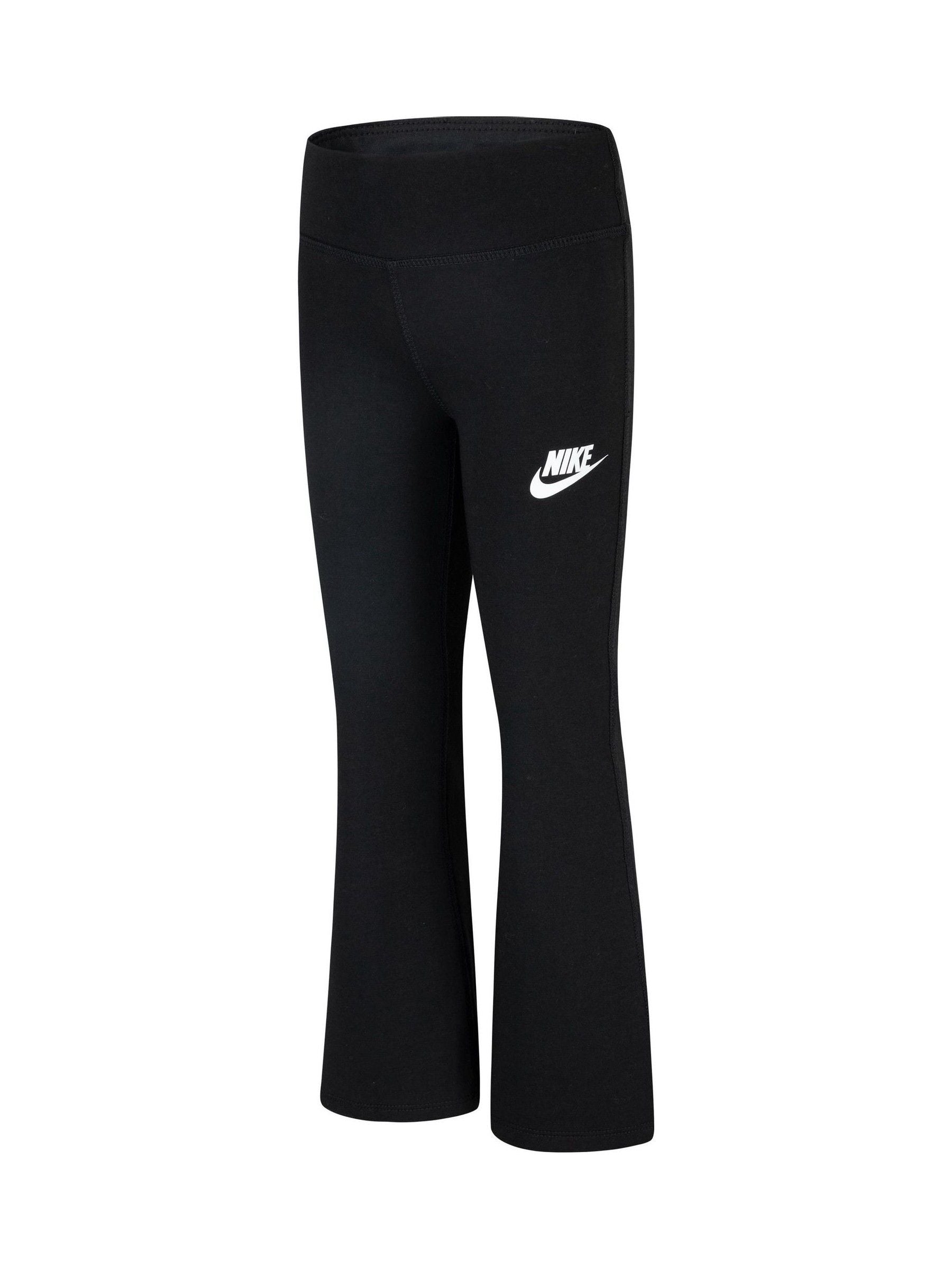 Nike Black Little Kids LBR Flared Leggings image 4