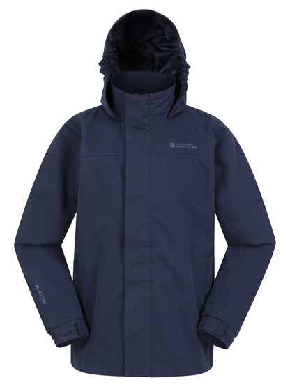 Dsiney Kidz - Mountain Warehouse Blue Solar Waterproof Jacket image 1