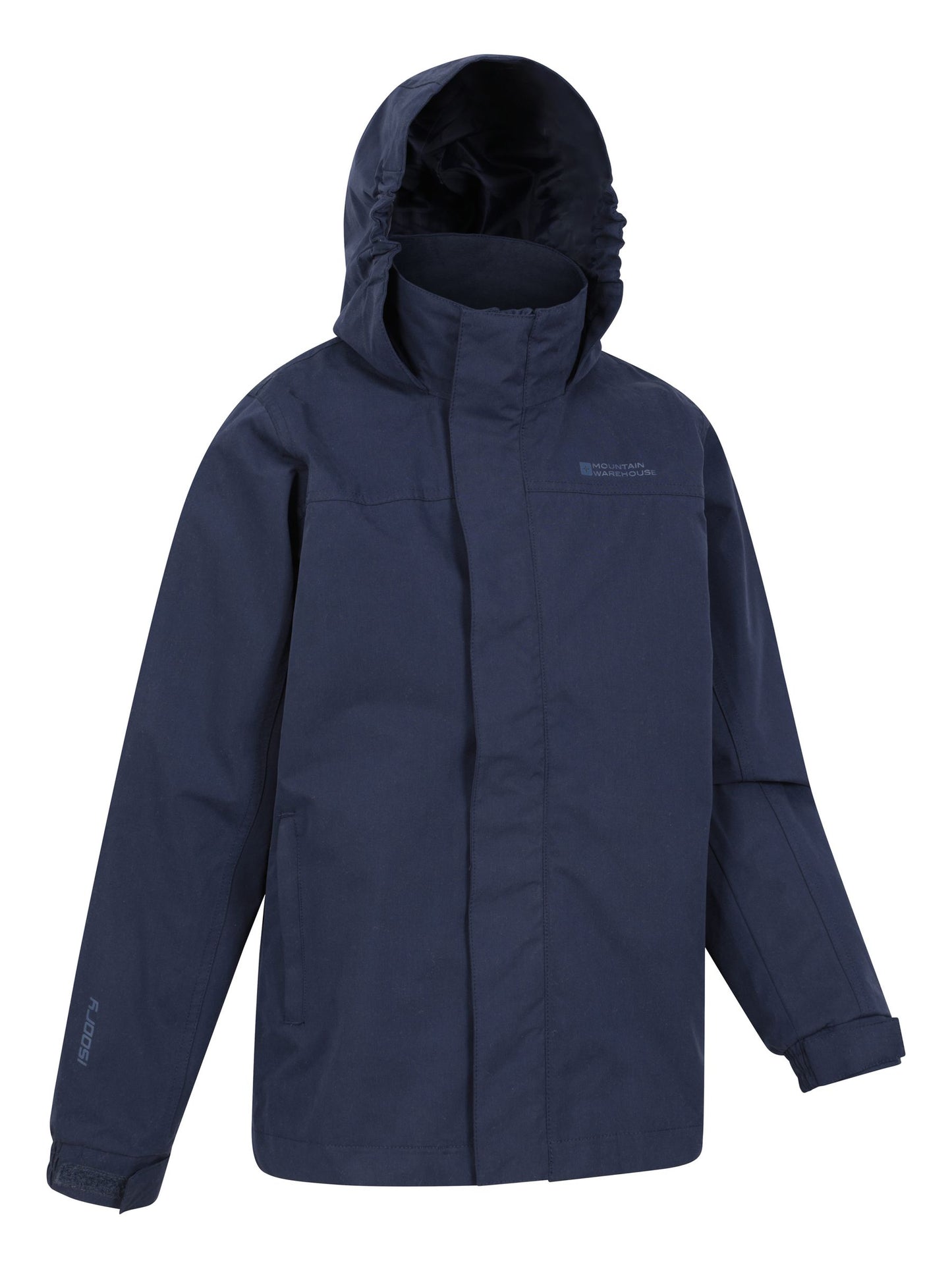Dsiney Kidz - Mountain Warehouse Blue Solar Waterproof Jacket image 2