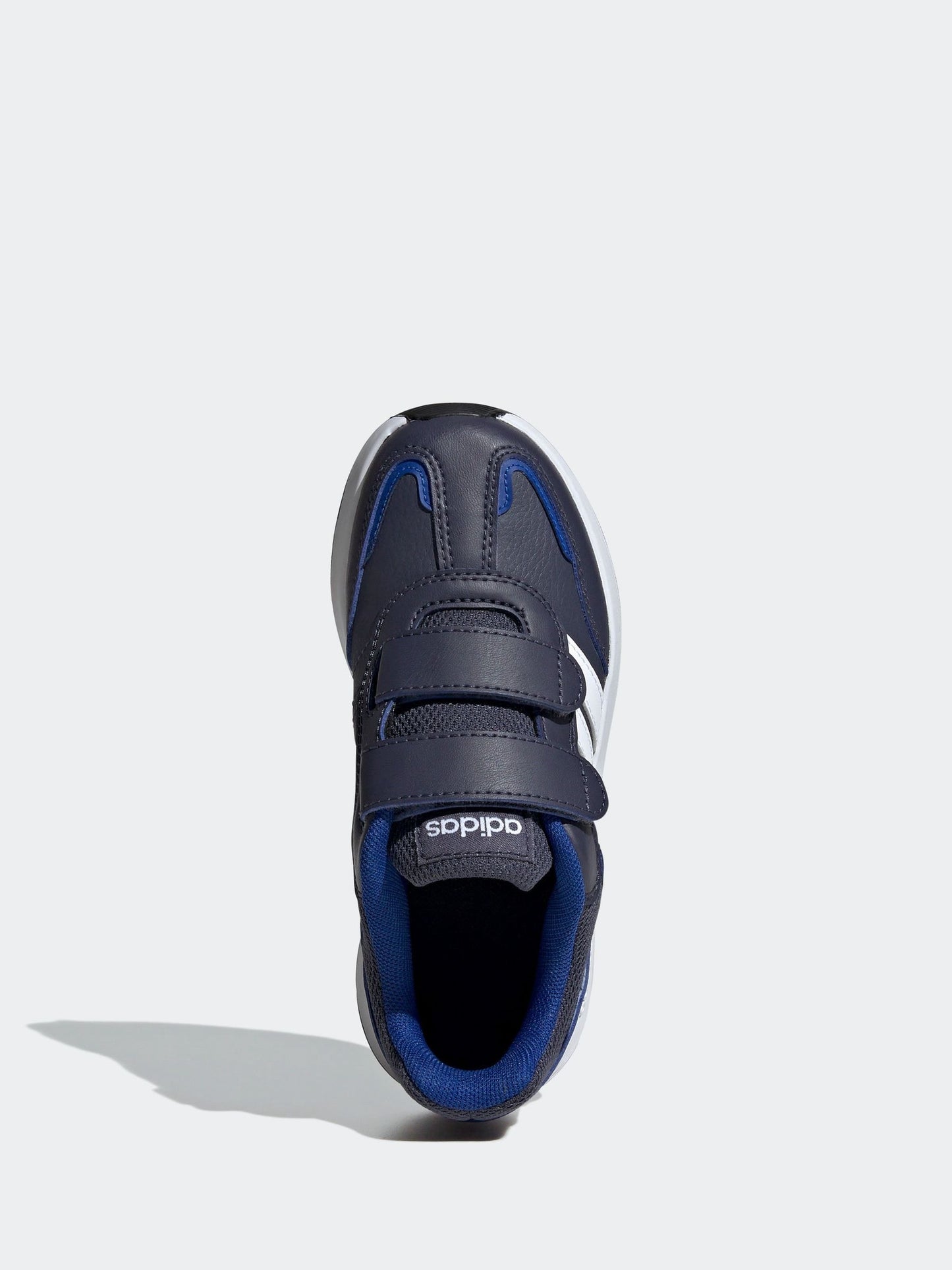 adidas Navy/White Tensaur Switch Hook and Loop Kids Trainers image 5
