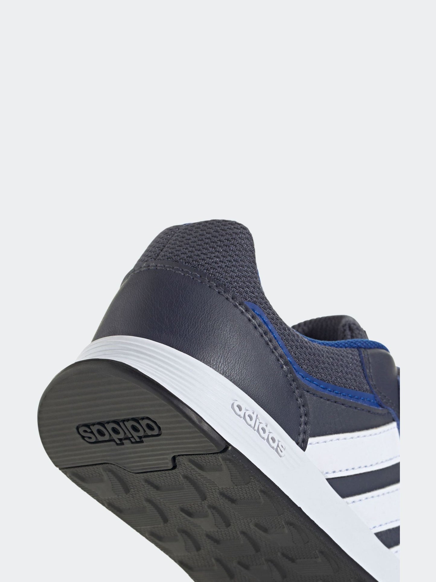 adidas Navy/White Tensaur Switch Hook and Loop Kids Trainers image 7