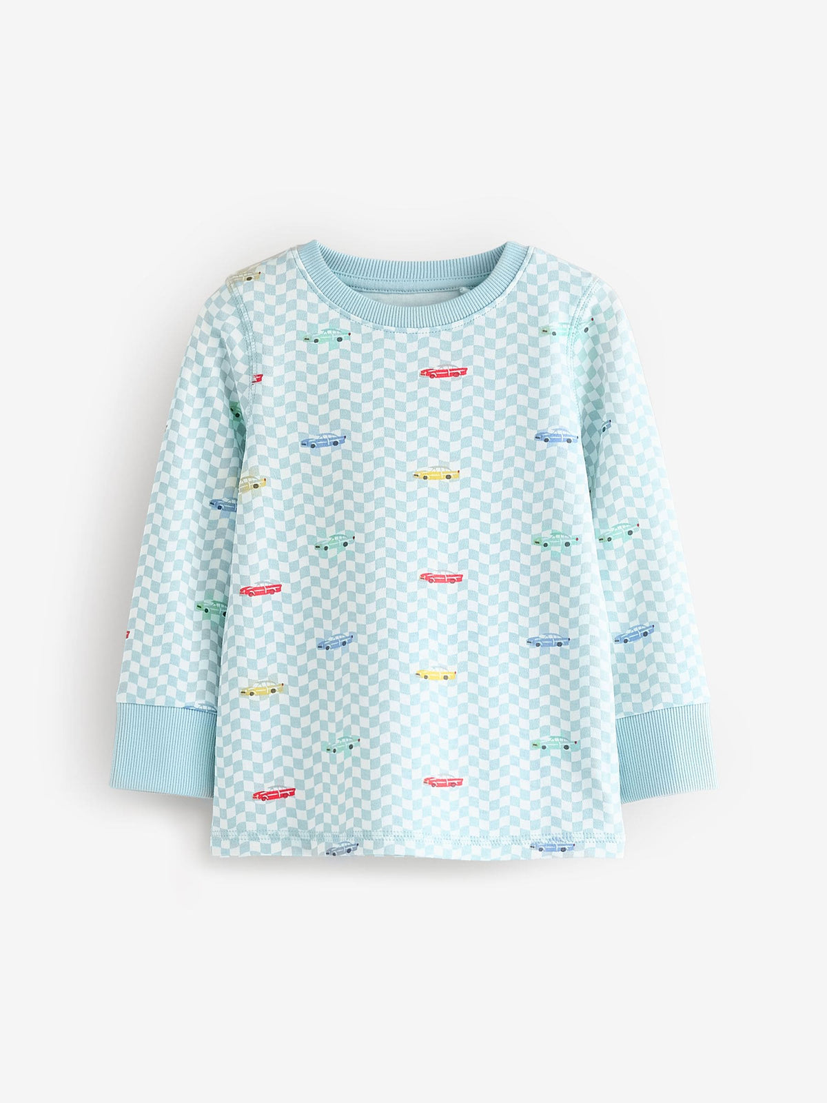 Blue/White Cars Cath Kidston Snuggle Pyjamas 3 Pack - image 6