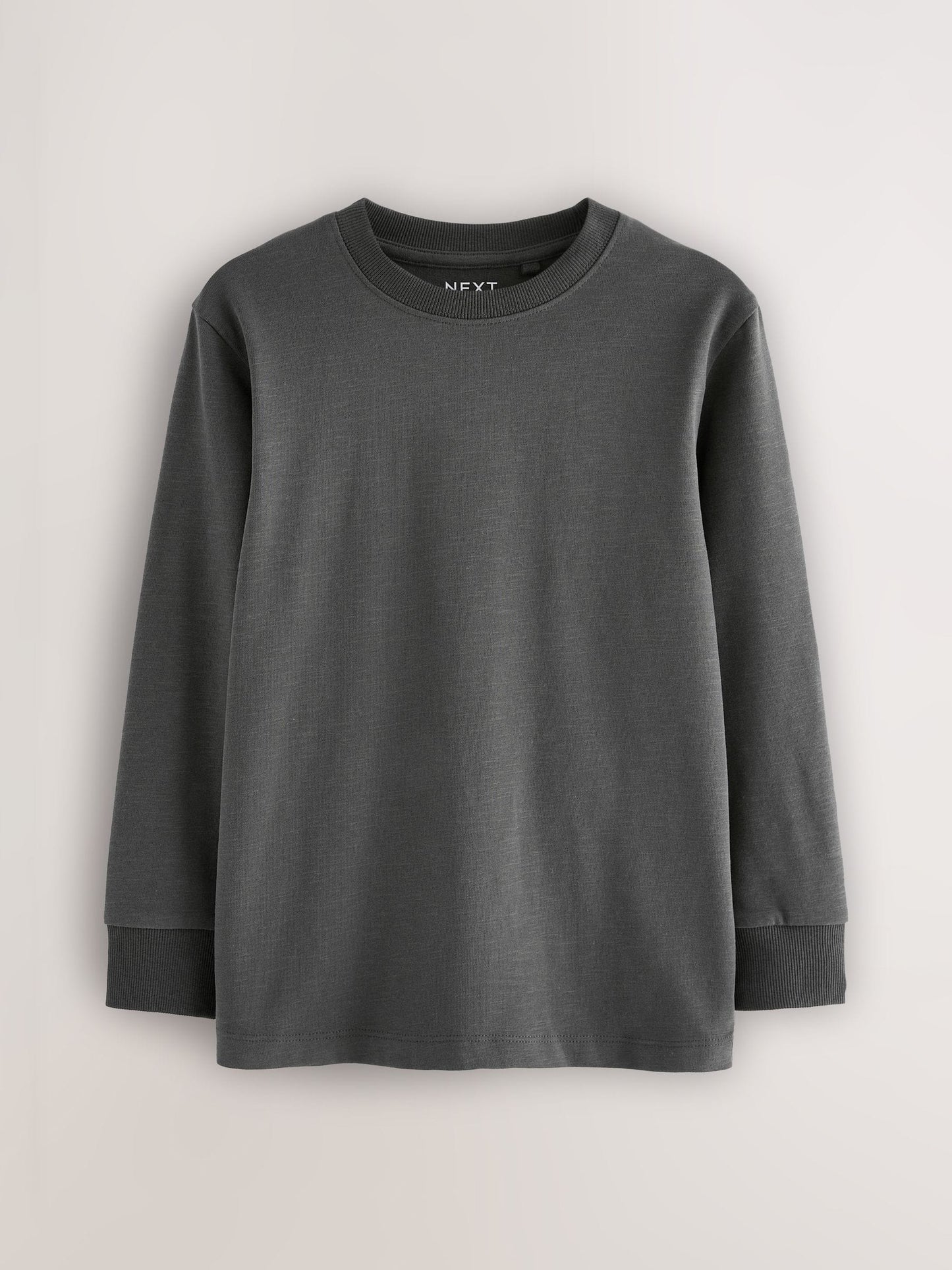 Dsiney Kidz - Charcoal Grey Regular Fit Long Sleeve Cosy T-Shirt (3-16yrs) image 1