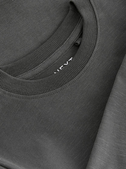 Dsiney Kidz - Charcoal Grey Regular Fit Long Sleeve Cosy T-Shirt (3-16yrs) image 3