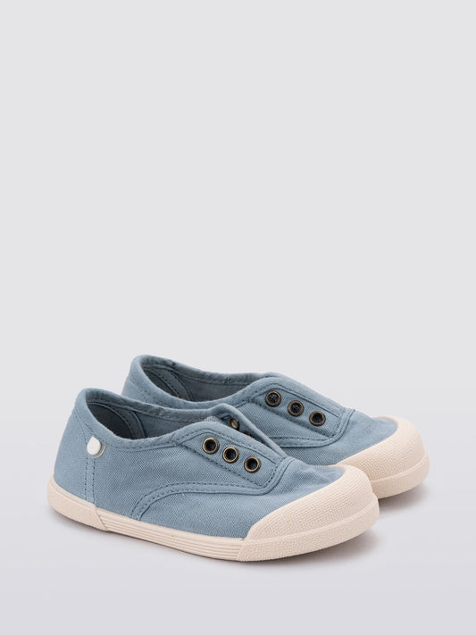 Igor Light Blue Lona Canvas Plimsolls Shoes image 1