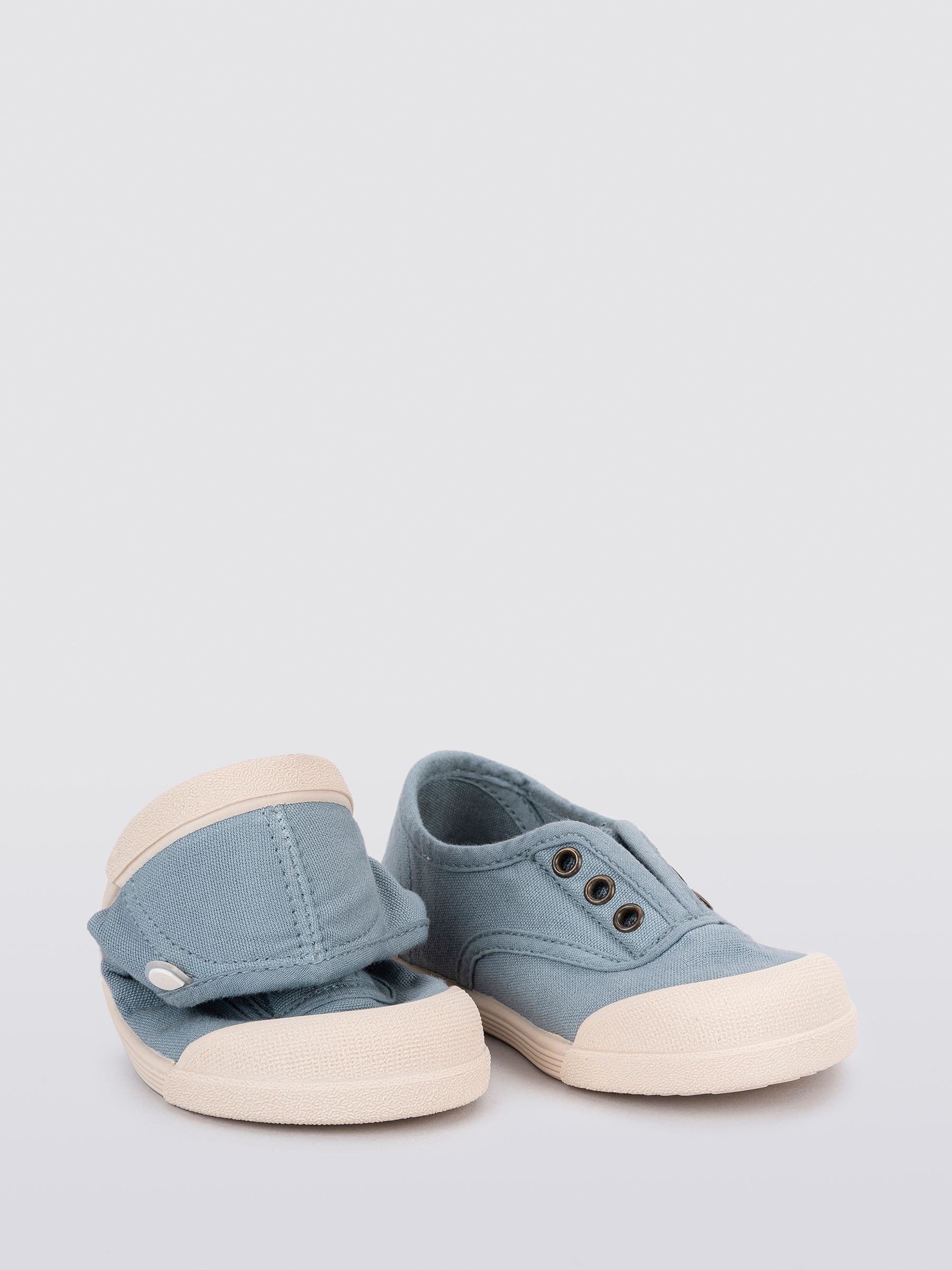 Igor Light Blue Lona Canvas Plimsolls Shoes image 4