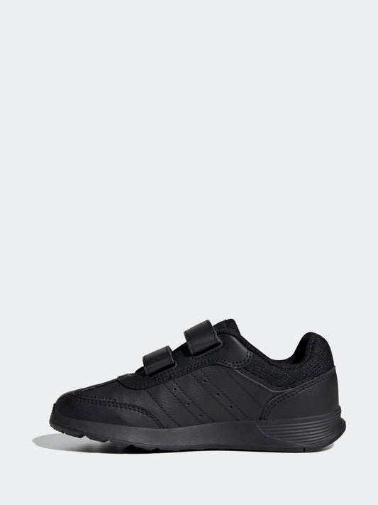 adidas Black Chrome Tensaur Switch Hook and Loop Kids Trainers image 2