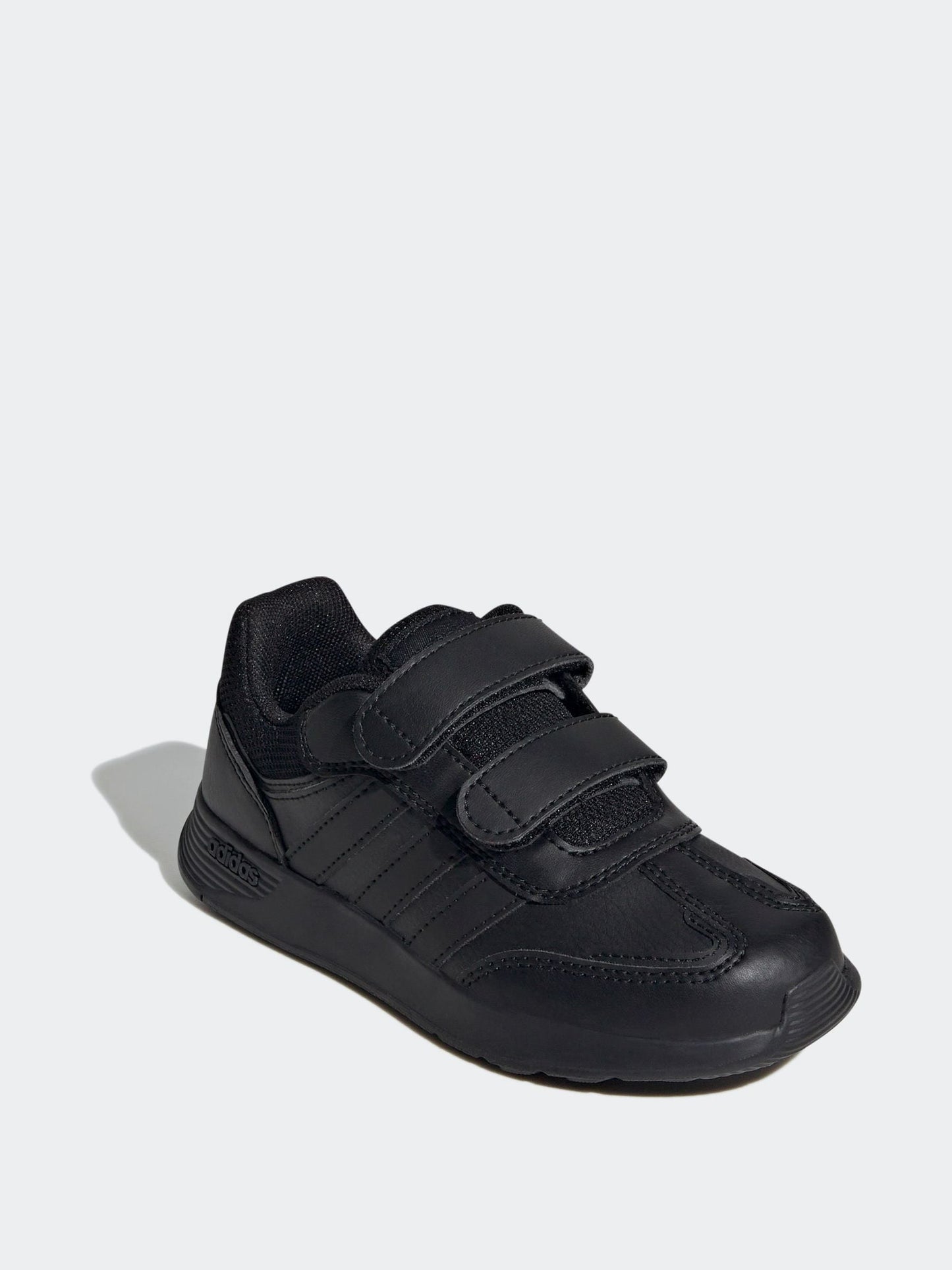 adidas Black Chrome Tensaur Switch Hook and Loop Kids Trainers image 3