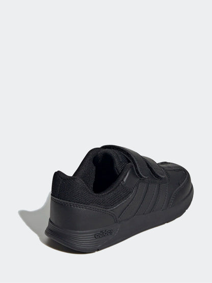 adidas Black Chrome Tensaur Switch Hook and Loop Kids Trainers image 4