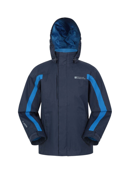 Dsiney Kidz - Mountain Warehouse Blue Samson Waterproof Jacket image 1