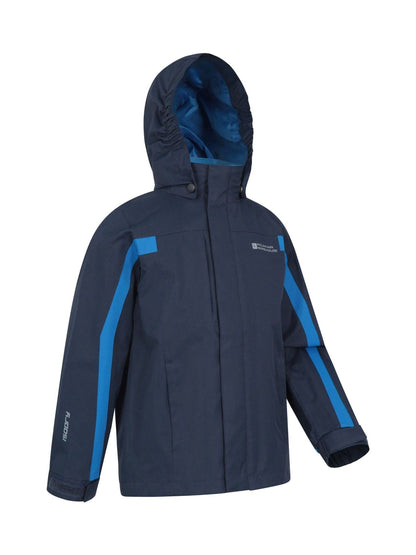 Dsiney Kidz - Mountain Warehouse Blue Samson Waterproof Jacket image 2