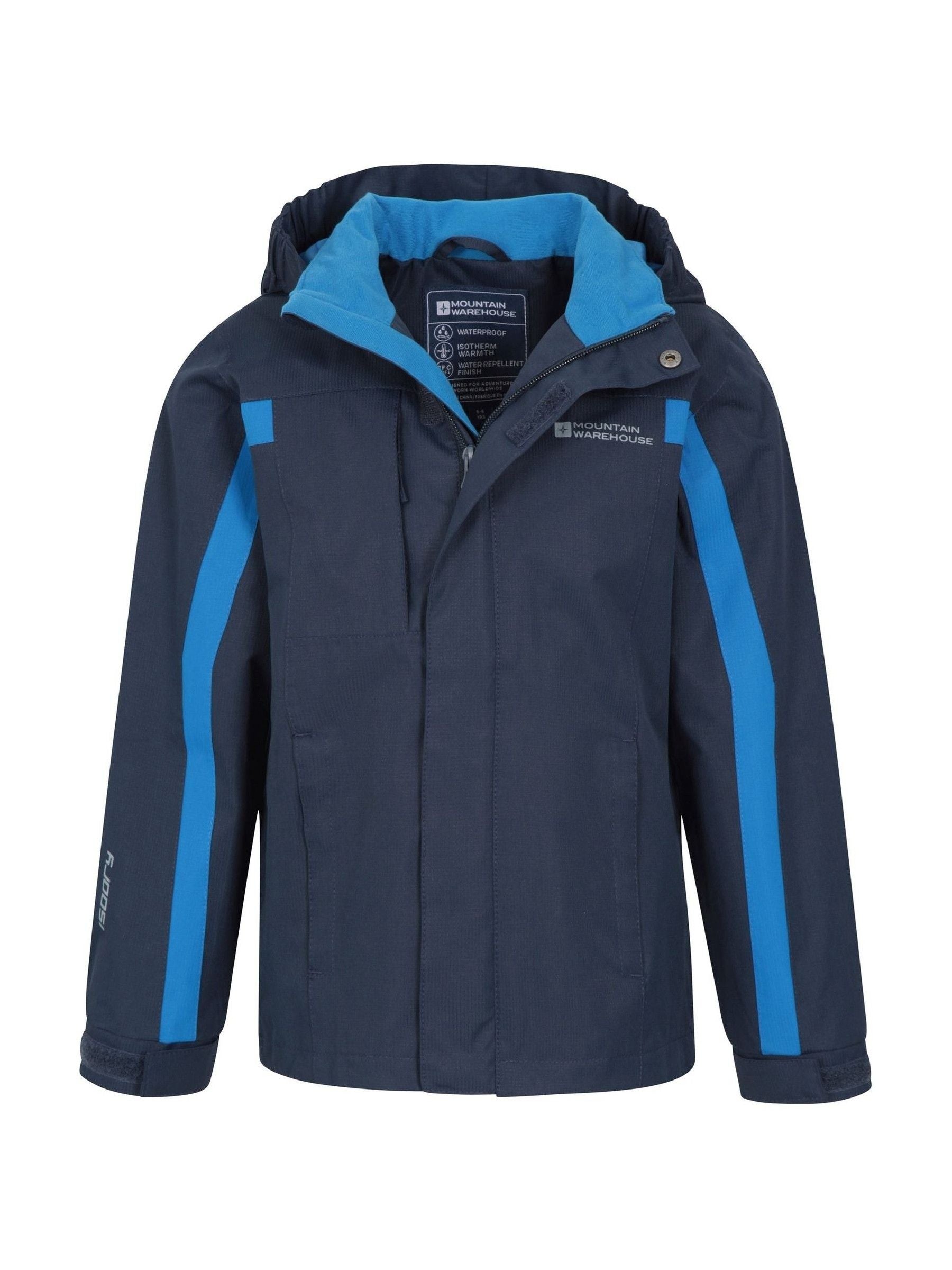 Dsiney Kidz - Mountain Warehouse Blue Samson Waterproof Jacket image 5