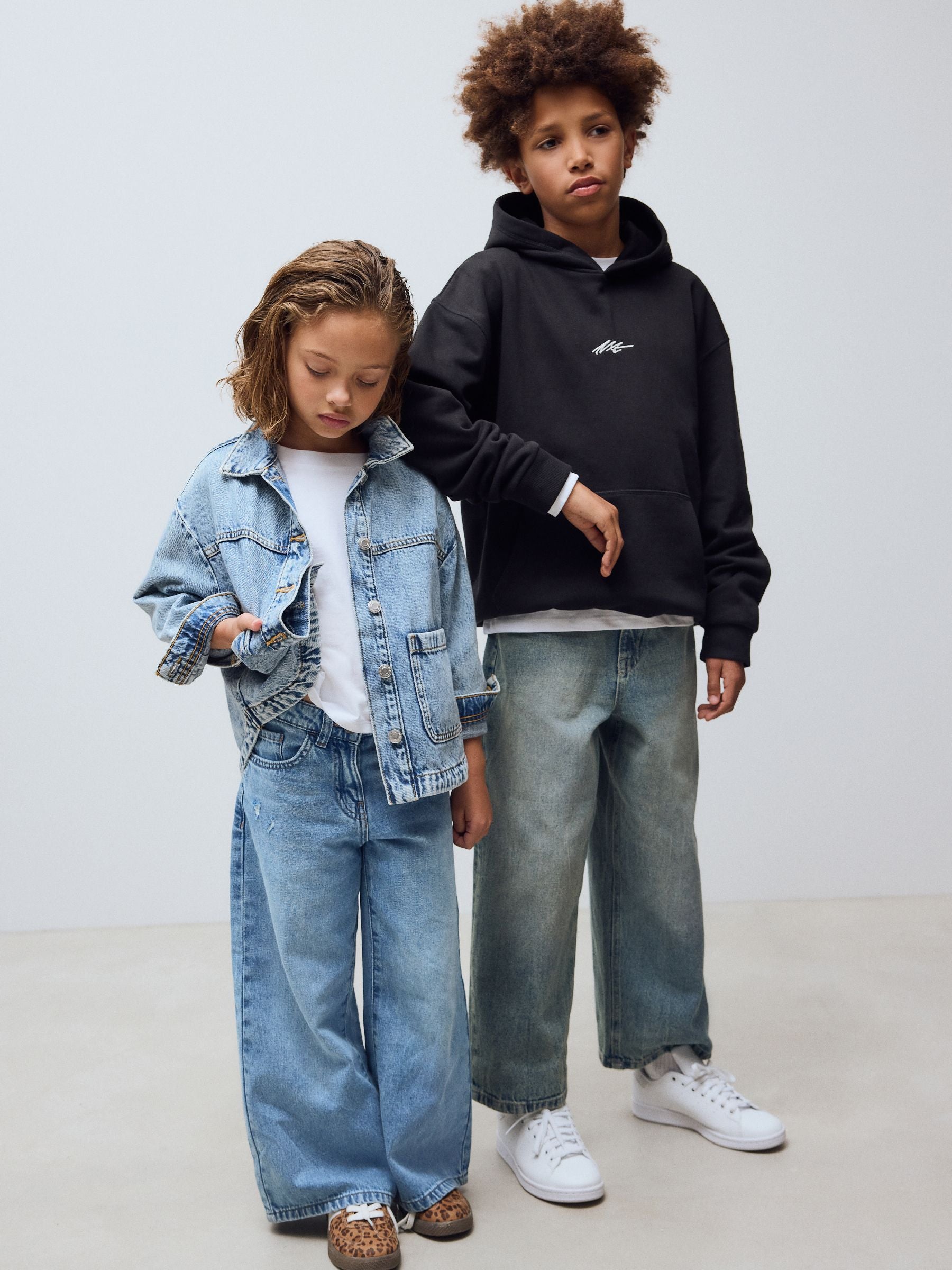 Dsiney Kidz - Denim Extra Wide Leg Jeans (6-16yrs) image 3
