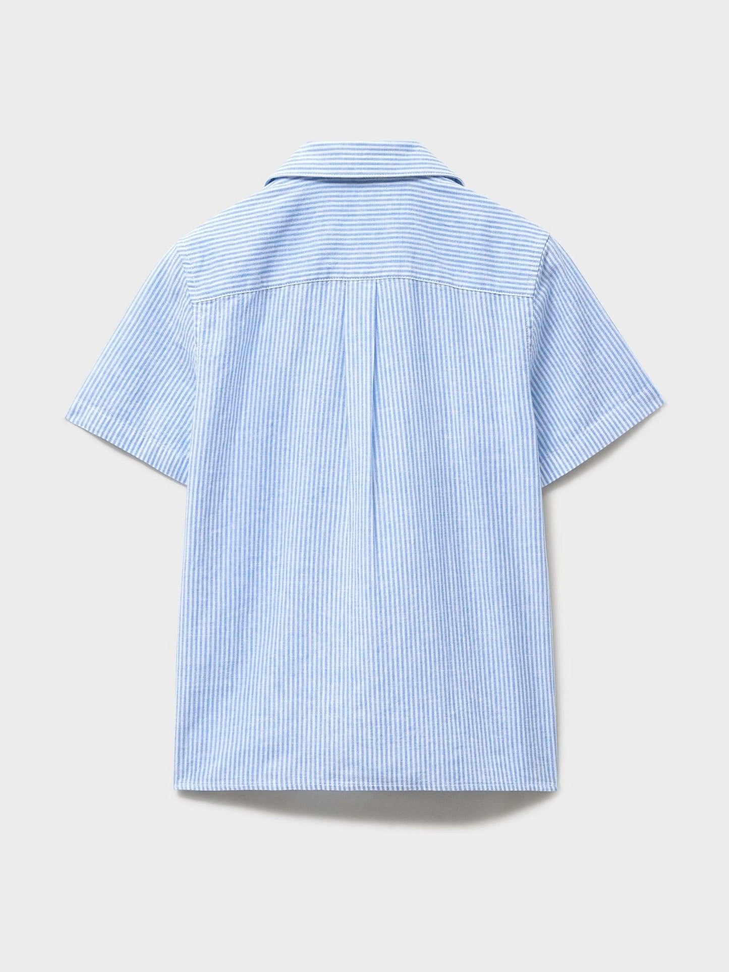 Dsiney Kidz - Crew Clothing Blue Linen-Blend Resort Shirt image 2