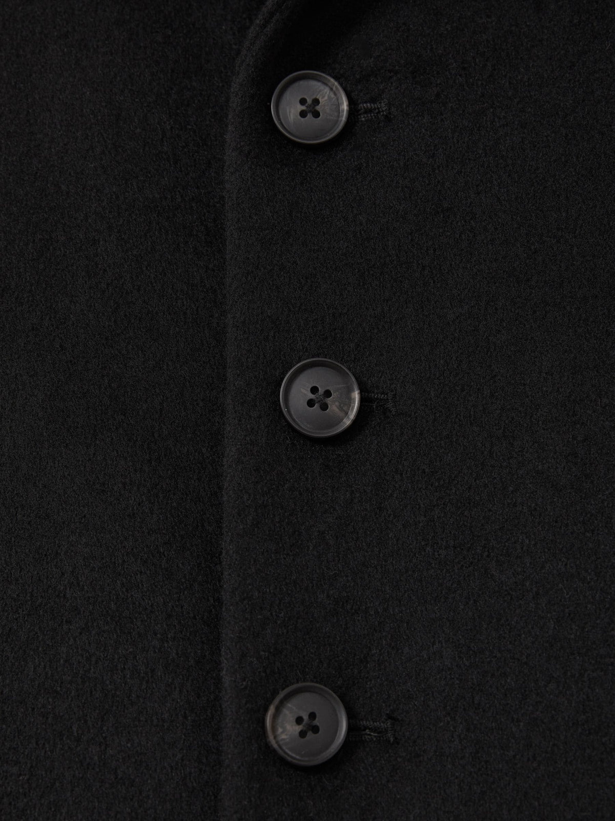 Dsiney Kidz - Reiss Black Gable 3-9 yrs Single Breasted Overcoat image 4