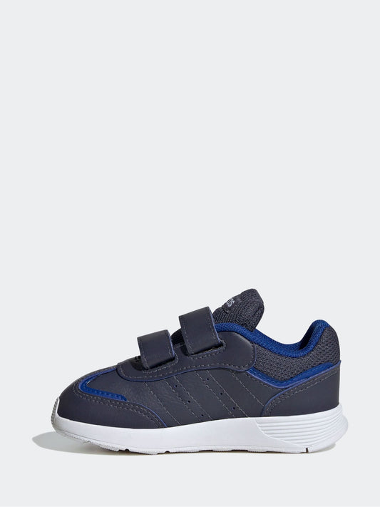 adidas Navy/White Tensaur Switch Hook and Loop Infant Trainers image 2