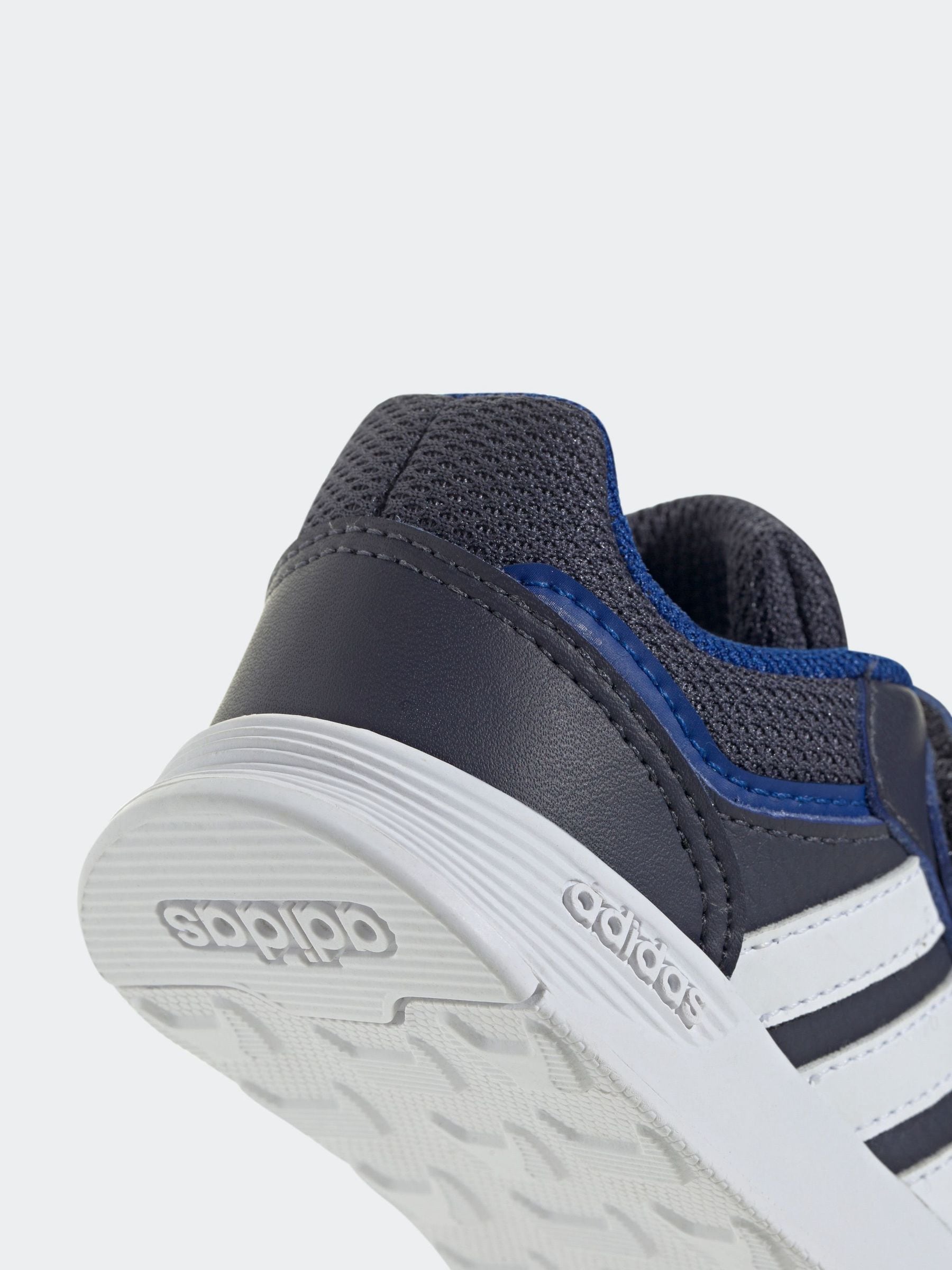 adidas Navy/White Tensaur Switch Hook and Loop Infant Trainers image 8