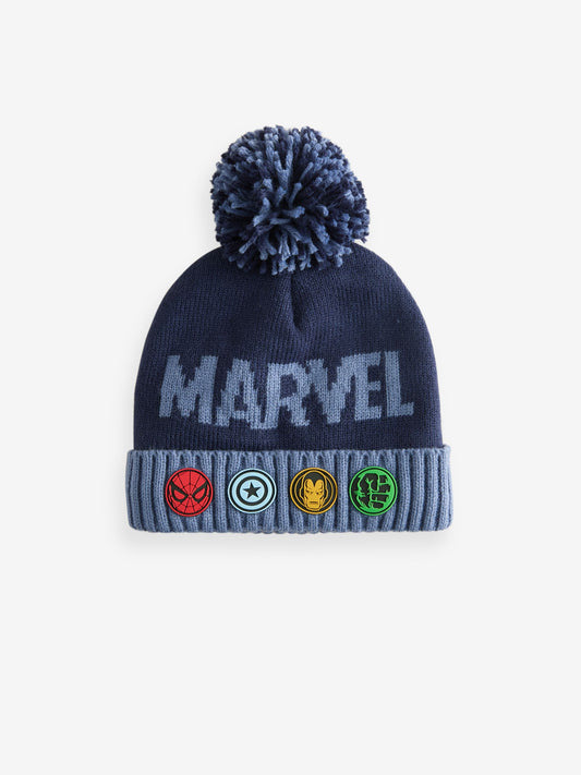 Marvel License Pom Hat (1-13yrs) image 1