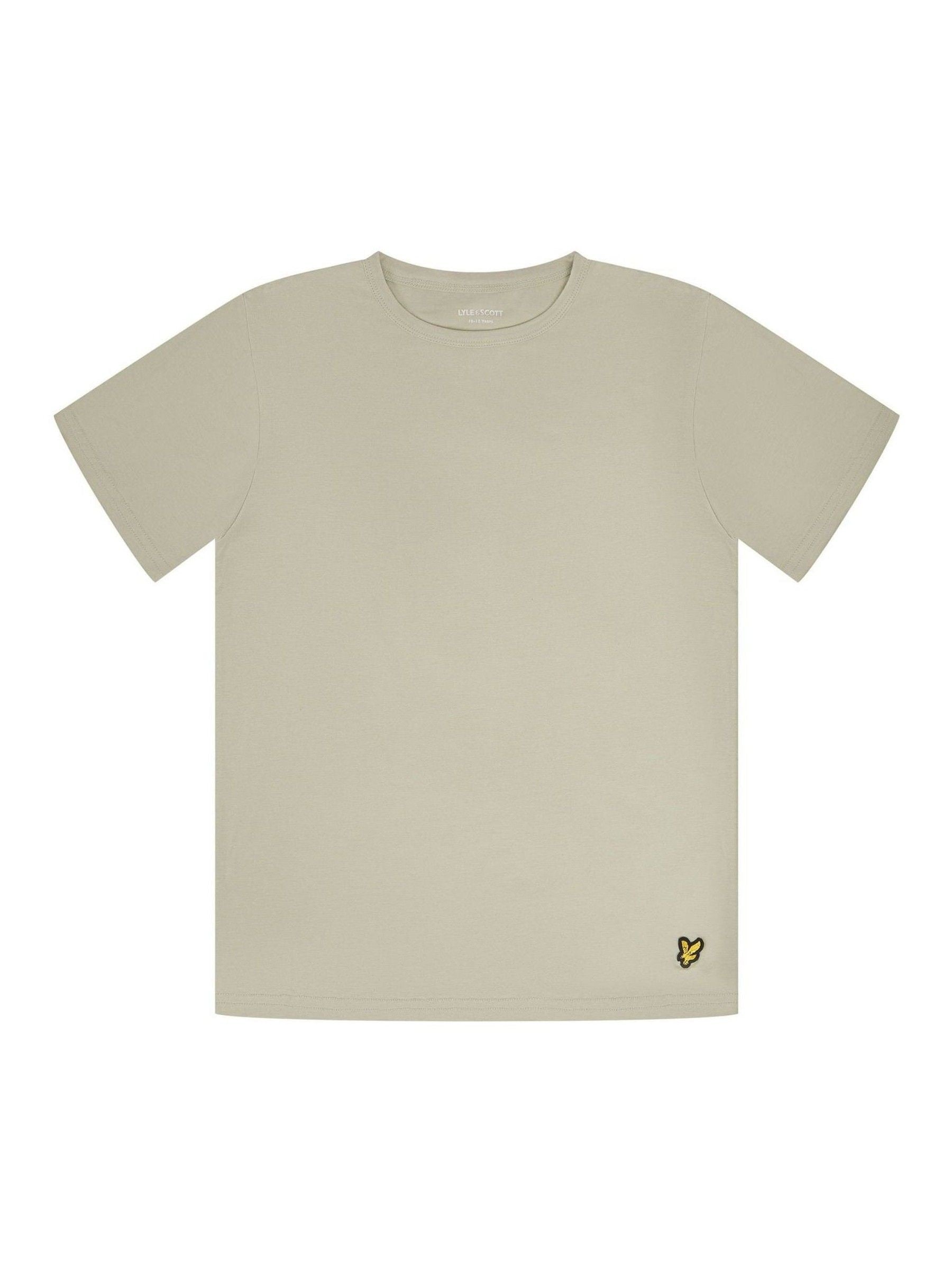 Dsiney Kidz - Lyle & Scott Grey Boys Onyx T-Shirt And Cuffed Pant Set image 2