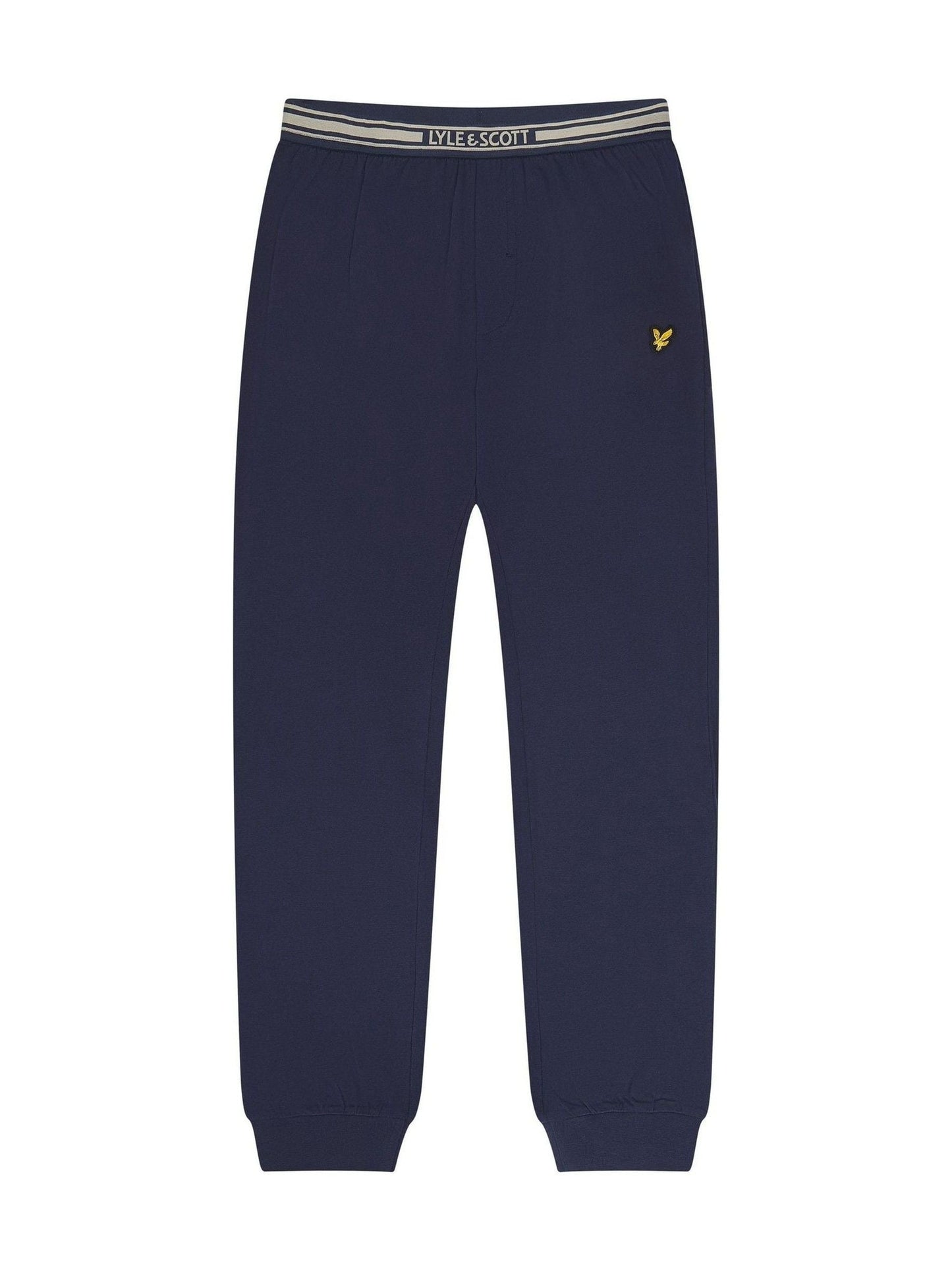 Dsiney Kidz - Lyle & Scott Grey Boys Onyx T-Shirt And Cuffed Pant Set image 3