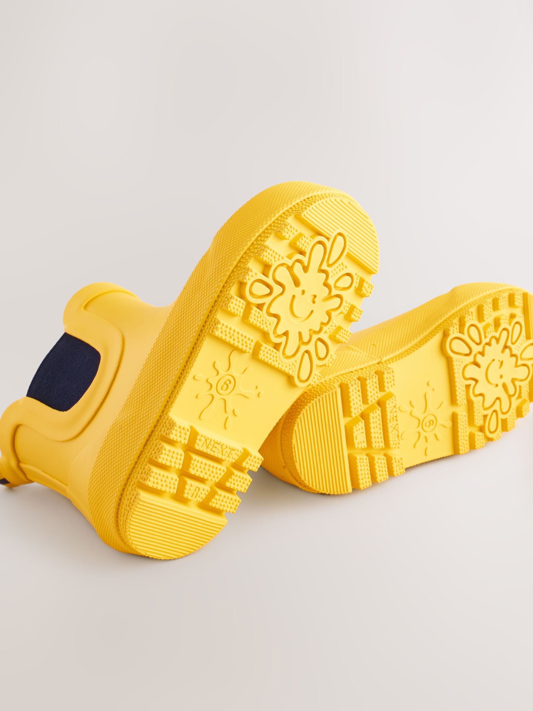 Yellow Warm Lined Ankle Wellies image 7
