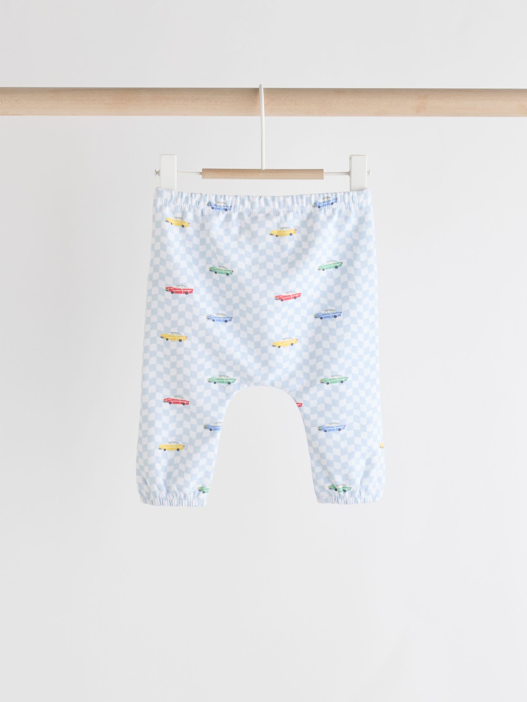 Cath Kidston Blue Checkerboard Transport Baby Sweatshirt and Joggers Set image 6