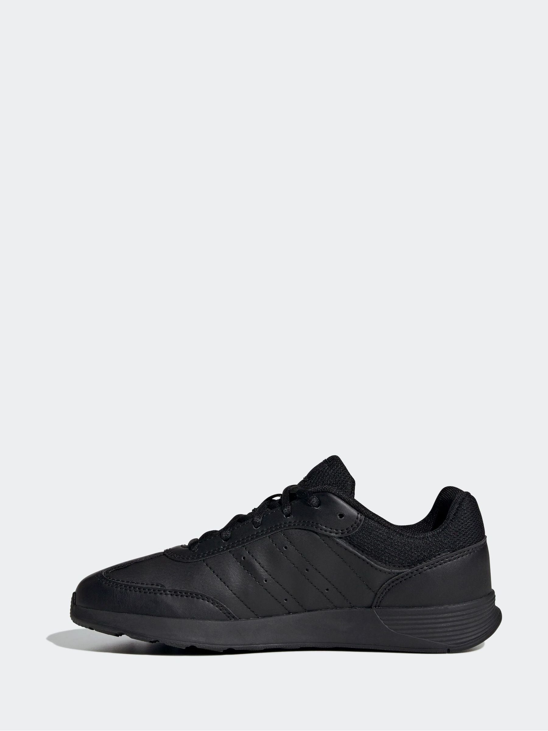 adidas Black Tensaur Switch Lace Junior Trainers image 2