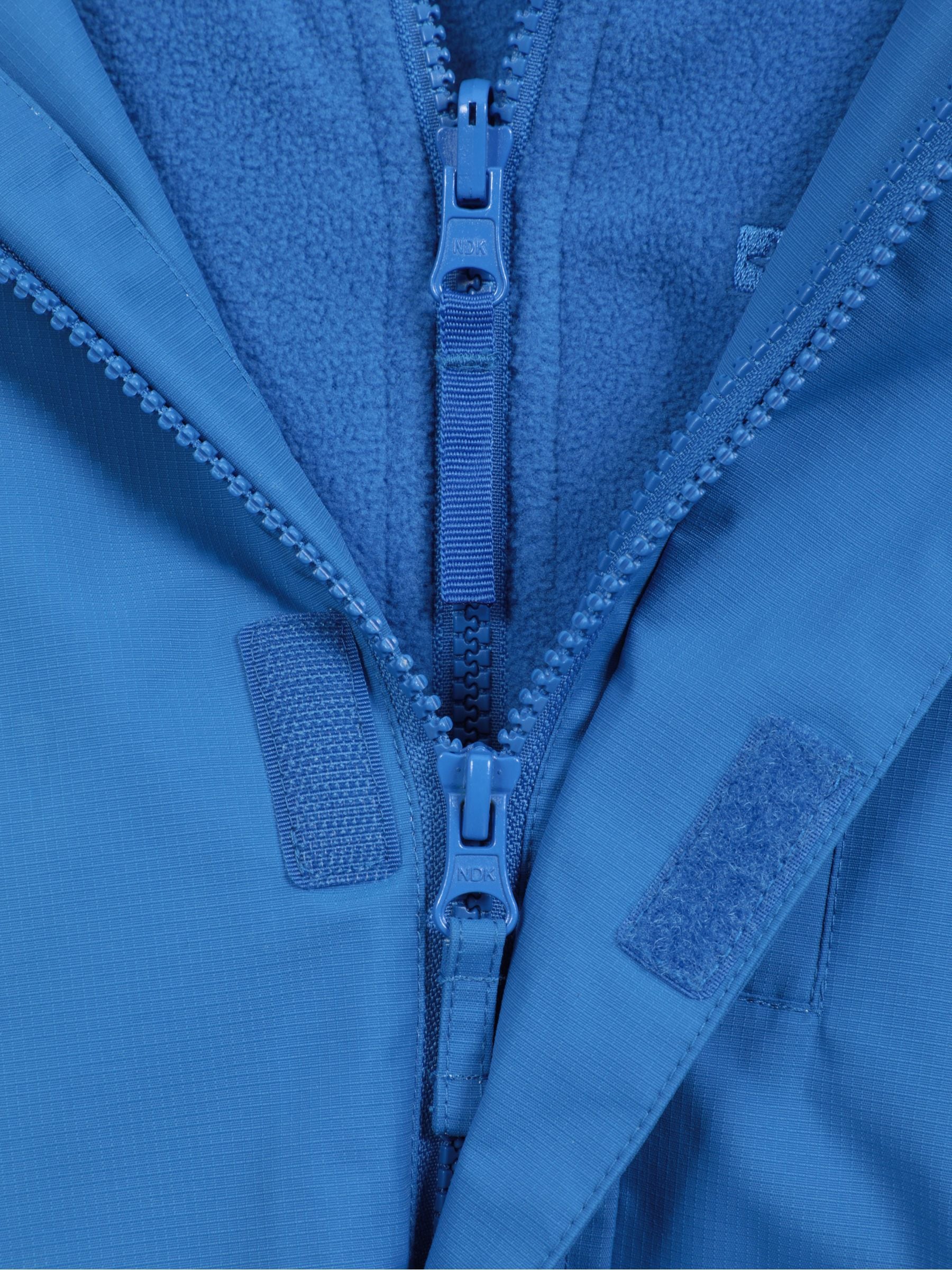 Dsiney Kidz - Mountain Warehouse Mid Blue Cannonball 3 in 1 Waterproof Jacket image 6