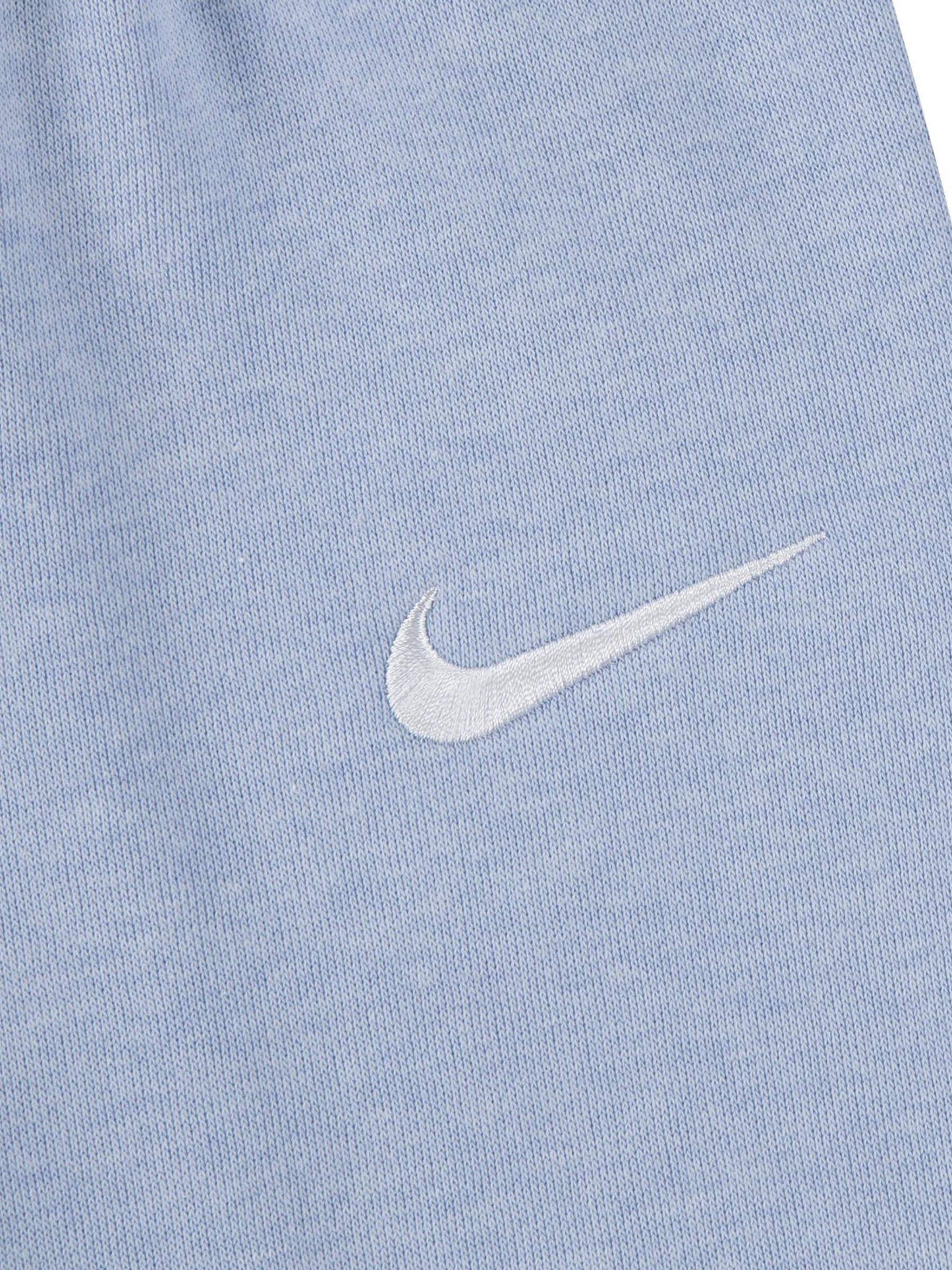 Nike Blue Infant Essential Fleece Crew Neck and Joggers Tracksuit Set image 3