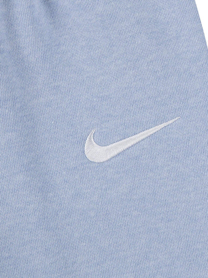 Nike Blue Infant Essential Fleece Crew Neck and Joggers Tracksuit Set image 3