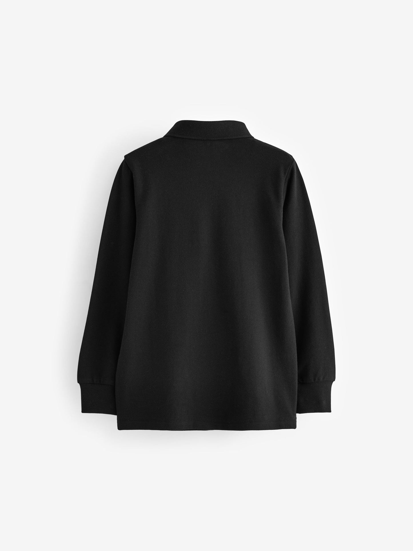 Dsiney Kidz - Black Long Sleeve Polo Shirt (3-16yrs) image 2