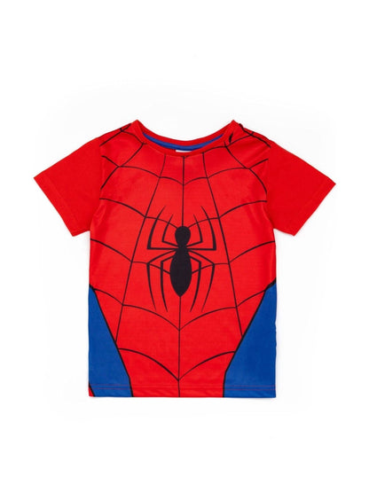 Dsiney Kidz - Vanilla Underground Blue Boys Spider-Man 100% Cotton Short Pyjamas image 3