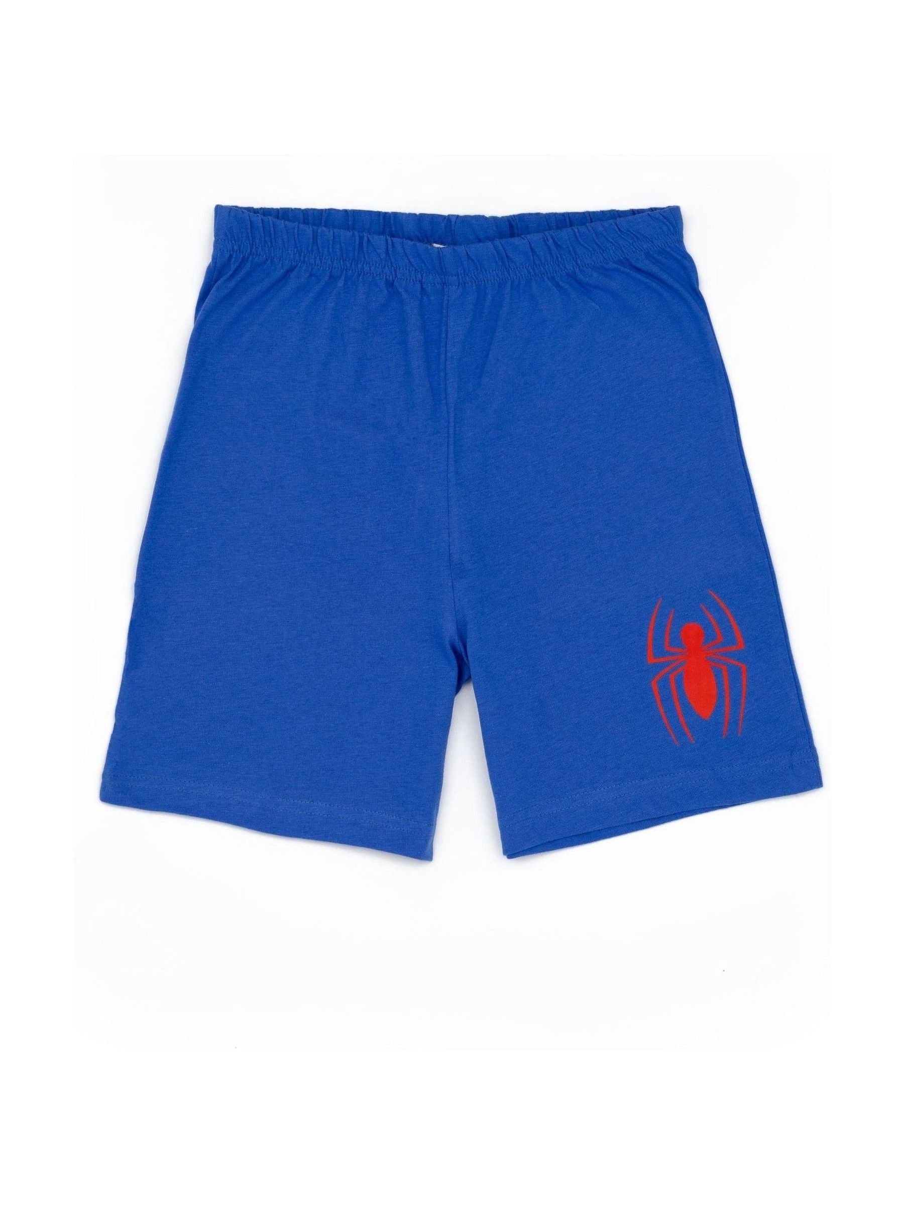 Dsiney Kidz - Vanilla Underground Blue Boys Spider-Man 100% Cotton Short Pyjamas image 4