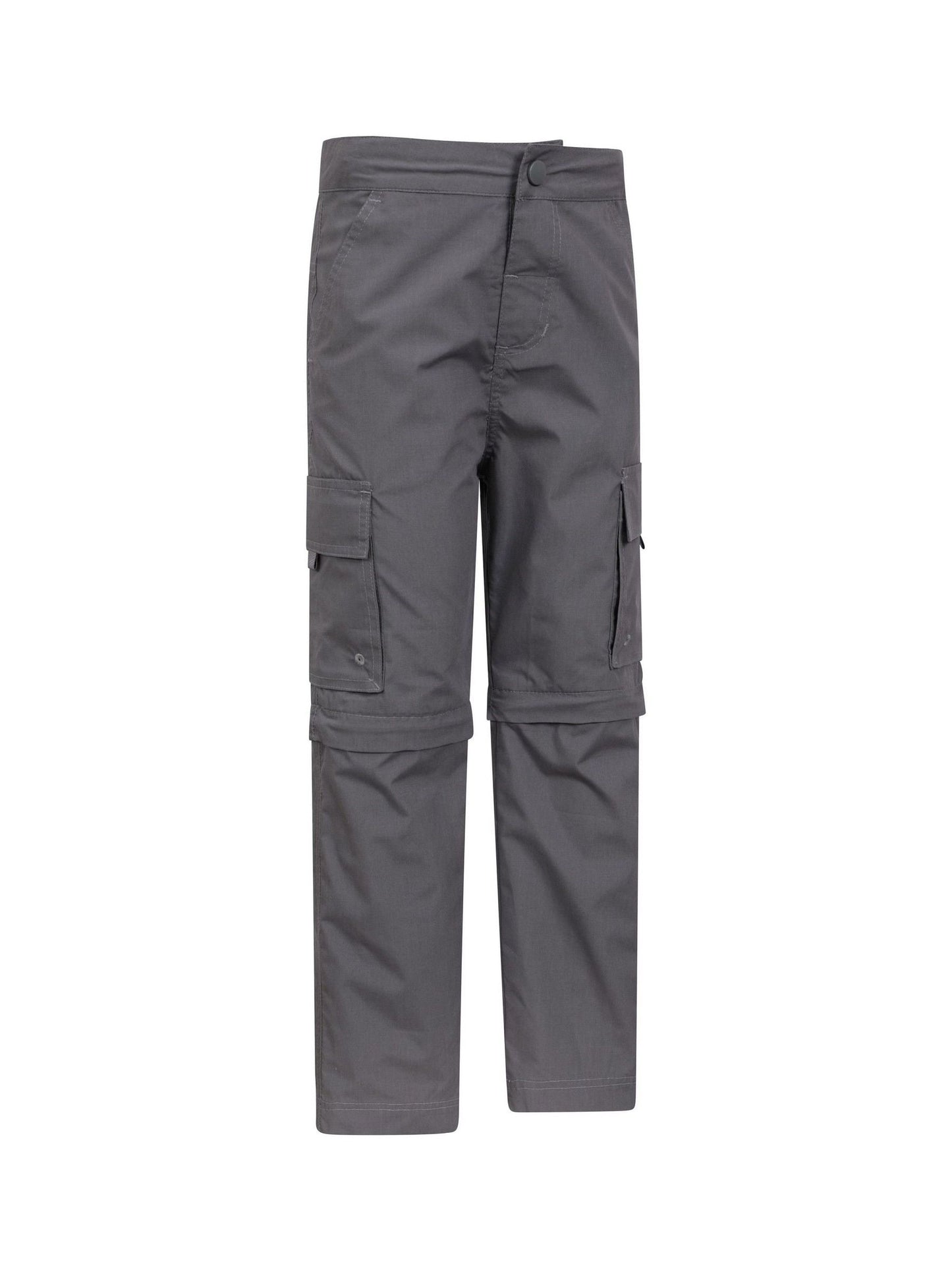 Mountain Warehouse Grey Active Kids Convertible Trousers image 2