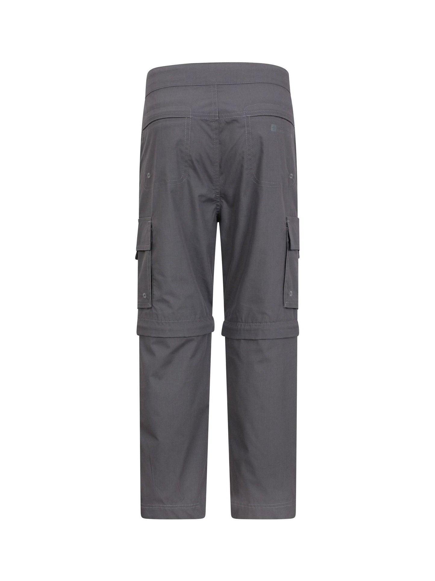 Mountain Warehouse Grey Active Kids Convertible Trousers image 3