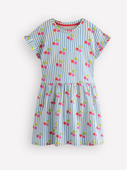 Boden Blue Jersey T-Shirt Dress image 1