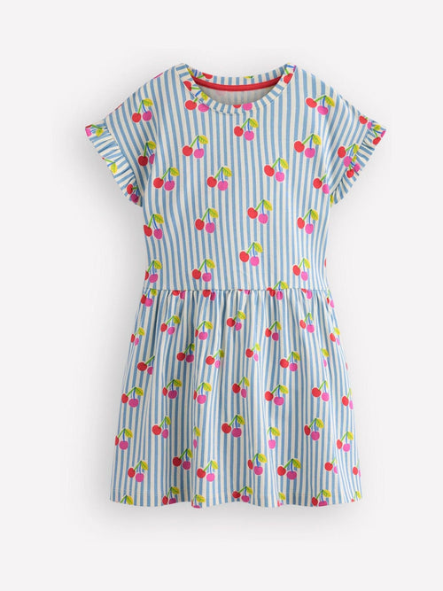 Boden Blue Jersey T-Shirt Dress image 1