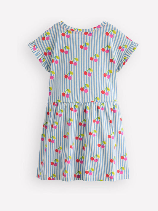 Boden Blue Jersey T-Shirt Dress image 2