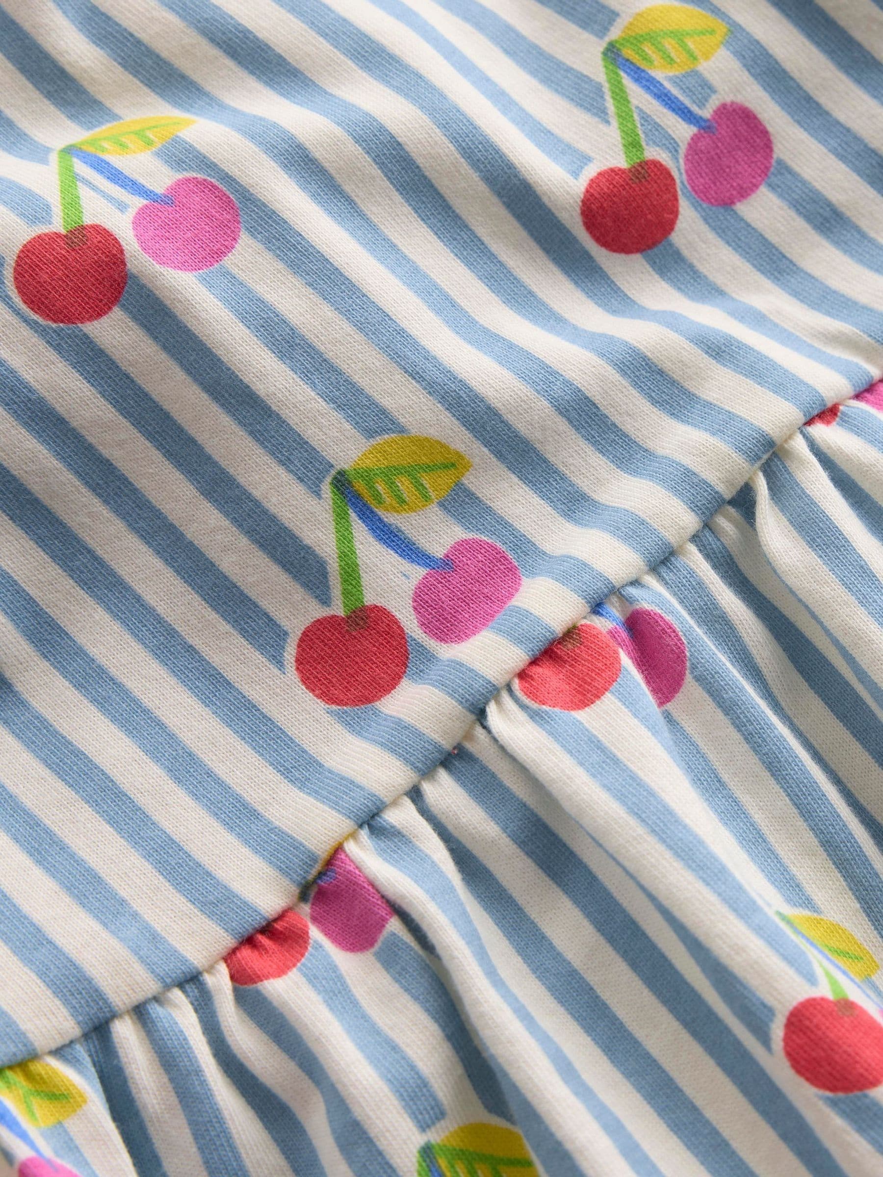 Boden Blue Jersey T-Shirt Dress image 3