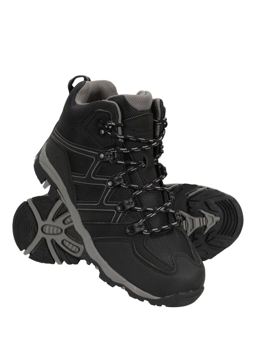 Mountain Warehouse Black Oscar Kids Walking Boots image 1