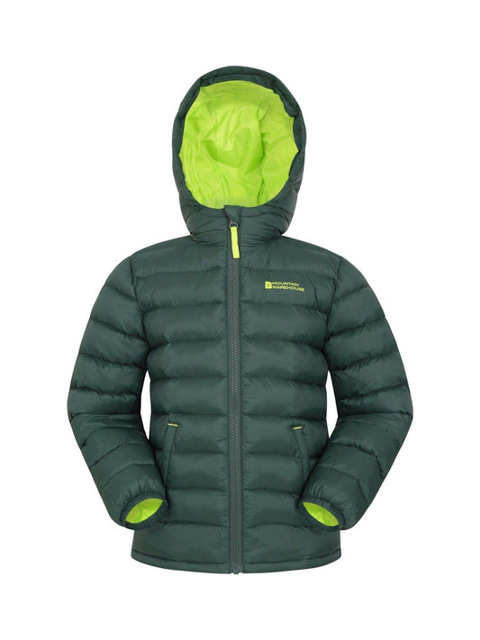 Dsiney Kidz - Mountain Warehouse Green Seasons II Water-Resistant Padded Jacket image 1